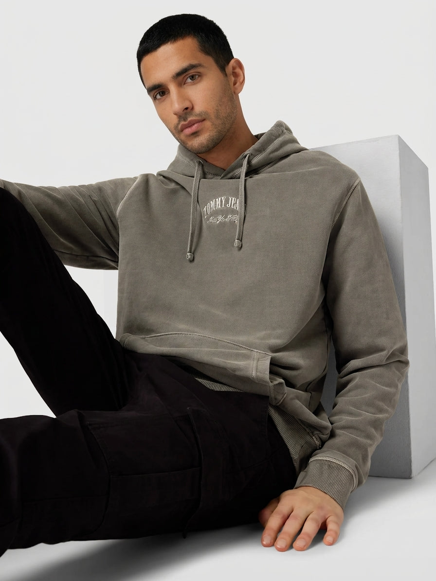 Tommy J washed hoodie