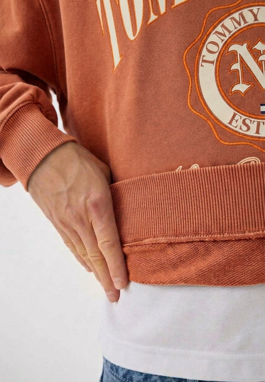Crewneck Tommy J Burnt Orange