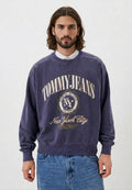 Crewneck Tommy J Washed Indigo