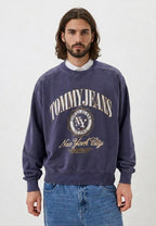 Crewneck Tommy J Washed Indigo