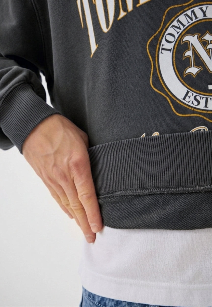 Crewneck Tommy J Charcoal Grey
