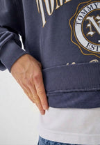 Crewneck Tommy J Washed Indigo
