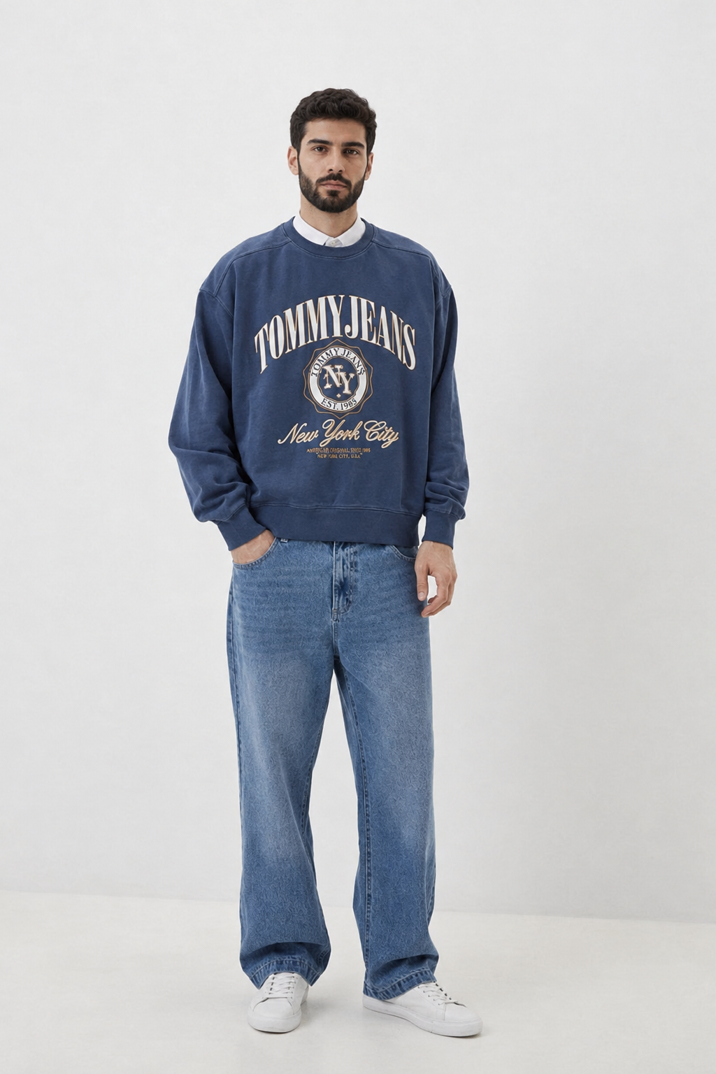 Crewneck Tommy J Blue