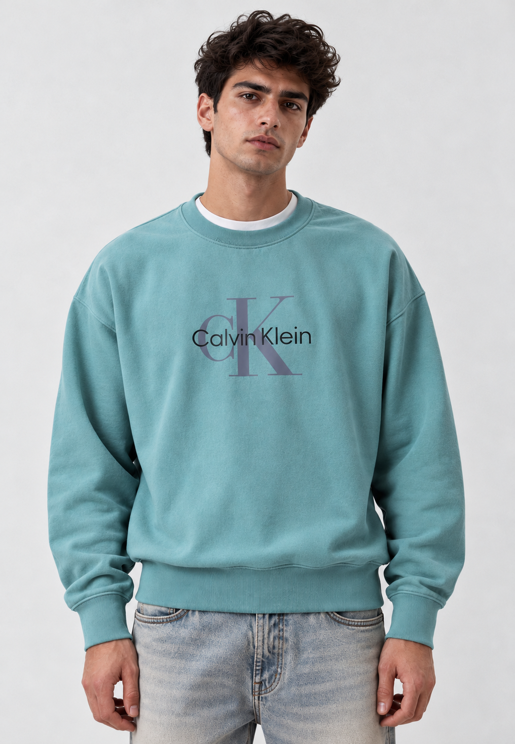 Calvin K – Men's Relaxed Crewneck